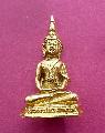 พระโลหะรูปหล่อหลวงพ่อองค์แสนวัดธาตุเรณูสวยเดิมNO.04648